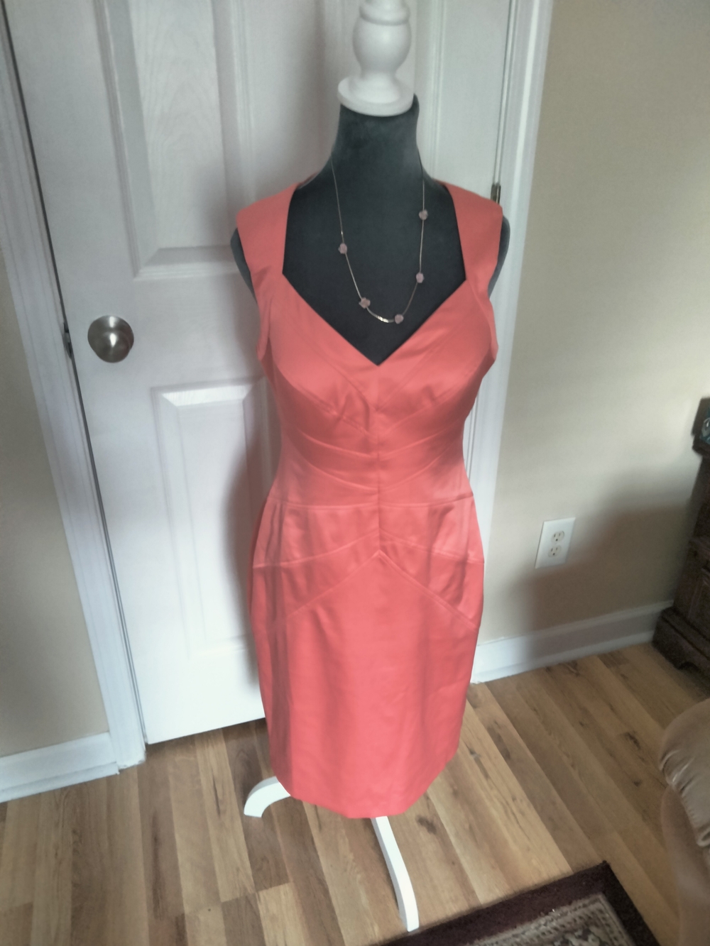 Jessica Simpson Coral Midi Sheath Dress